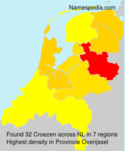 Surname Croezen in Netherlands Surname Croezen in Netherlands