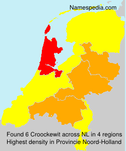 Surname Croockewit in Netherlands Surname Croockewit in Netherlands