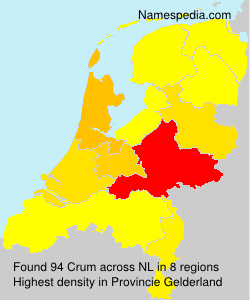Surname Crum in Netherlands Surname Crum in Netherlands