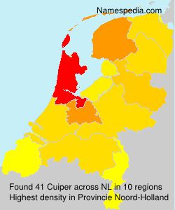 Surname Cuiper in Netherlands Surname Cuiper in Netherlands