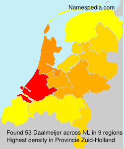 Surname Daalmeijer in Netherlands Surname Daalmeijer in Netherlands