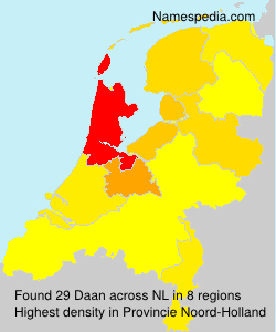 Surname Daan in Netherlands Surname Daan in Netherlands