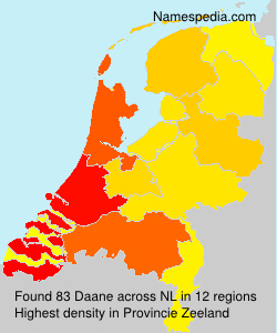 Surname Daane in Netherlands Surname Daane in Netherlands