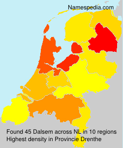 Surname Dalsem in Netherlands Surname Dalsem in Netherlands