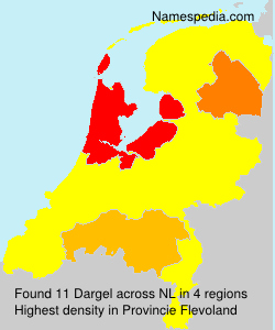 Surname Dargel in Netherlands Surname Dargel in Netherlands