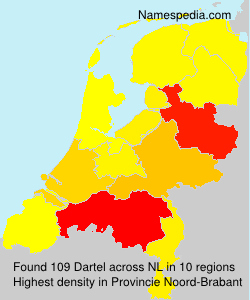 Surname Dartel in Netherlands Surname Dartel in Netherlands