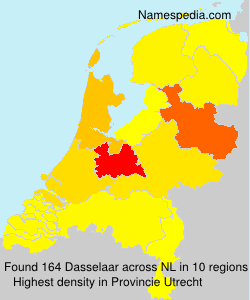 Surname Dasselaar in Netherlands Surname Dasselaar in Netherlands
