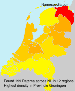 Surname Datema in Netherlands Surname Datema in Netherlands