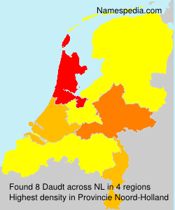 Surname Daudt in Netherlands Surname Daudt in Netherlands