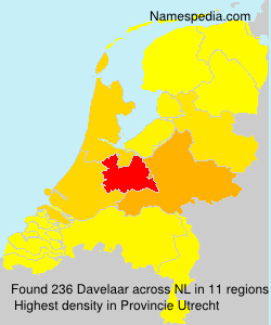 Surname Davelaar in Netherlands Surname Davelaar in Netherlands