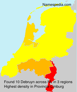Surname Debruyn in Netherlands Surname Debruyn in Netherlands