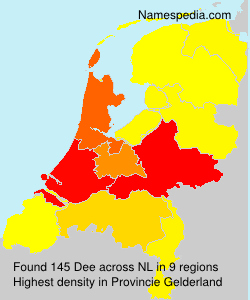 Surname Dee in Netherlands Surname Dee in Netherlands