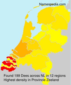 Surname Dees in Netherlands Surname Dees in Netherlands