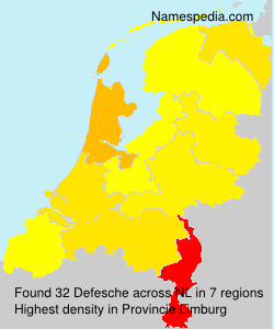 Surname Defesche in Netherlands Surname Defesche in Netherlands