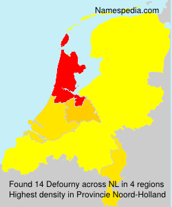 Surname Defourny in Netherlands Surname Defourny in Netherlands