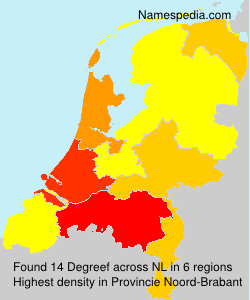 Surname Degreef in Netherlands Surname Degreef in Netherlands