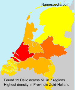 Surname Delic in Netherlands Surname Delic in Netherlands