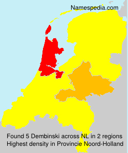 Surname Dembinski in Netherlands Surname Dembinski in Netherlands