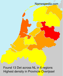 Surname Det in Netherlands Surname Det in Netherlands
