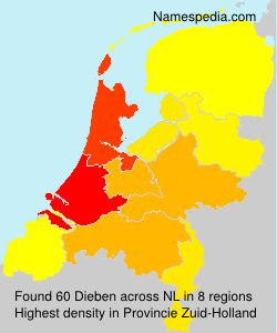 Surname Dieben in Netherlands Surname Dieben in Netherlands