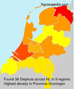 Surname Diephuis in Netherlands Surname Diephuis in Netherlands