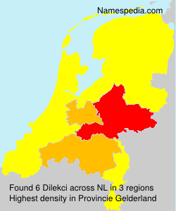 Surname Dilekci in Netherlands Surname Dilekci in Netherlands