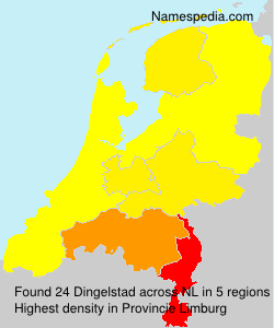 Surname Dingelstad in Netherlands Surname Dingelstad in Netherlands