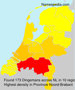Surname Dingemans in Netherlands Surname Dingemans in Netherlands