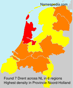 Surname Drent in Netherlands Surname Drent in Netherlands