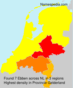 Surname Ebben in Netherlands Surname Ebben in Netherlands