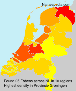 Surname Ebbens in Netherlands Surname Ebbens in Netherlands