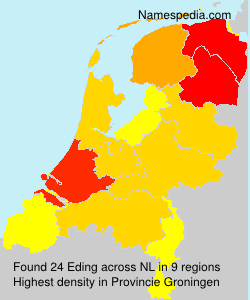 Surname Eding in Netherlands Surname Eding in Netherlands