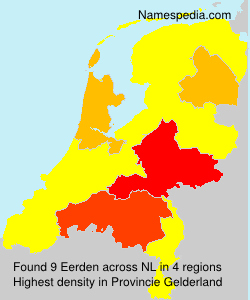 Surname Eerden in Netherlands
