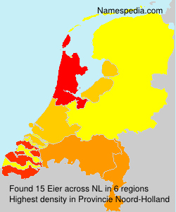 Surname Eier in Netherlands Surname Eier in Netherlands