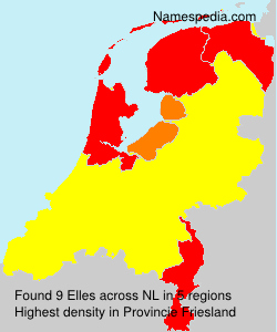 Surname Elles in Netherlands Surname Elles in Netherlands