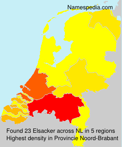 Surname Elsacker in Netherlands Surname Elsacker in Netherlands