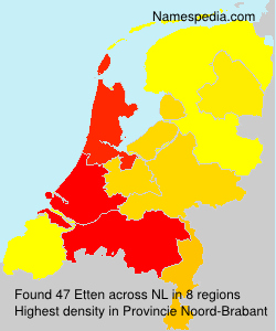 Surname Etten in Netherlands Surname Etten in Netherlands