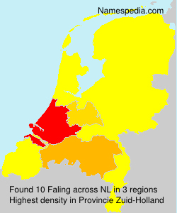 Surname Faling in Netherlands Surname Faling in Netherlands