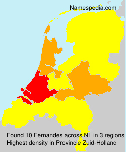 Surname Fernandes in Netherlands Surname Fernandes in Netherlands