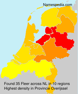 Surname Fleer in Netherlands