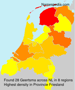 Surname Geertsma in Netherlands Surname Geertsma in Netherlands
