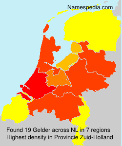 Surname Gelder in Netherlands Surname Gelder in Netherlands