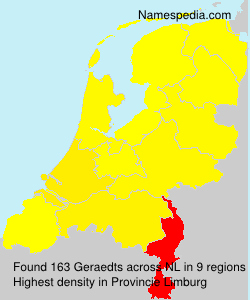 Surname Geraedts in Netherlands Surname Geraedts in Netherlands