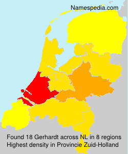 Surname Gerhardt in Netherlands Surname Gerhardt in Netherlands