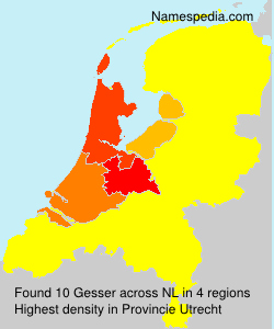 Surname Gesser in Netherlands Surname Gesser in Netherlands