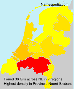 Surname Gils in Netherlands Surname Gils in Netherlands