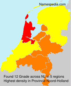 Surname Gnade in Netherlands Surname Gnade in Netherlands