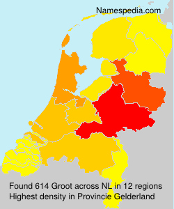Surname Groot in Netherlands Surname Groot in Netherlands