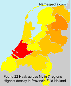 Surname Haak in Netherlands Surname Haak in Netherlands