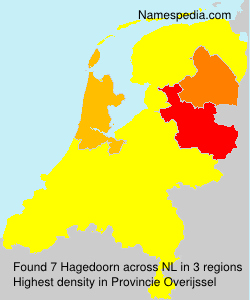 Surname Hagedoorn in Netherlands Surname Hagedoorn in Netherlands
